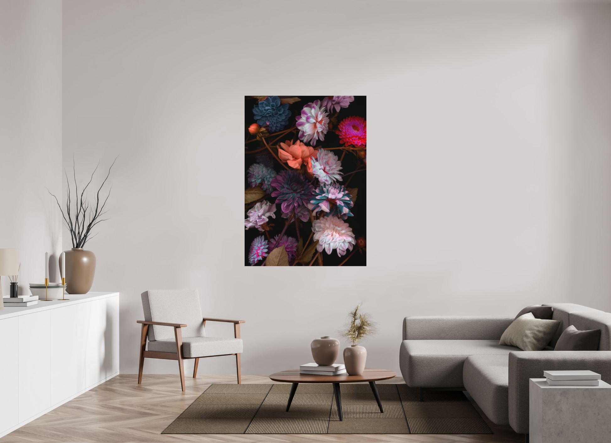 105 cm x 147 cm, black sequ_1 black sequence D1 (Format B: 105x147cm)